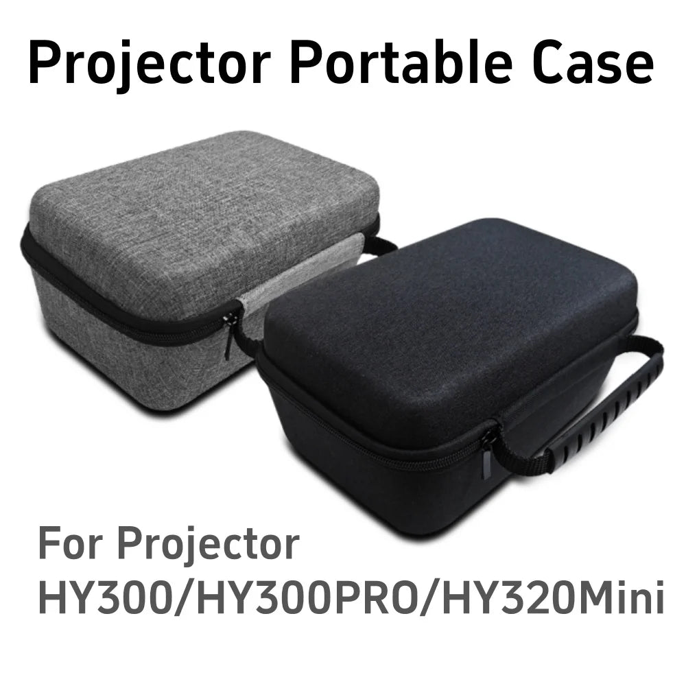 Projector Portbale Case Protective Box For HY300 HY300pro HY320mini Projector Bluetooth Speaker Protection Handle Storage Bag Zpaxo