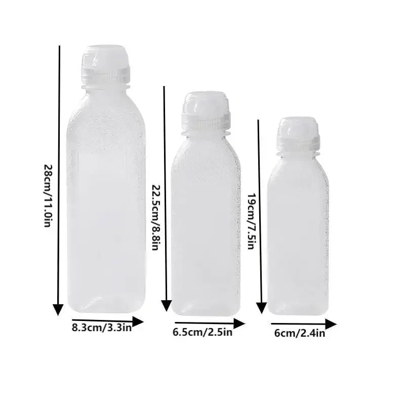 300/500/1000ML Kitchen Oil Bottle Seasoning Plastic Squeeze Bottle Dispenser For Salad Sauce Olive Oil Container Cooking Gadgets Zpaxo