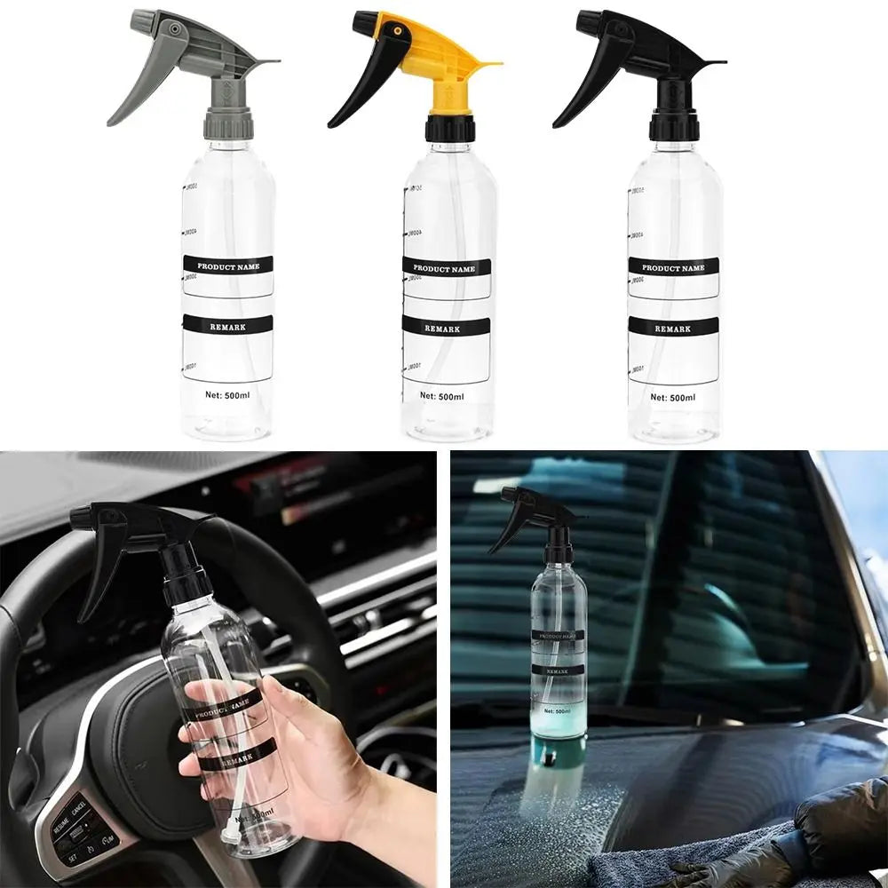 500ml Spray Bottle Refillable Multi-Purpose Mist Water Sprayer Adjustable Sprayers Heavy Duty Cleaning Spray Bottle Zpaxo