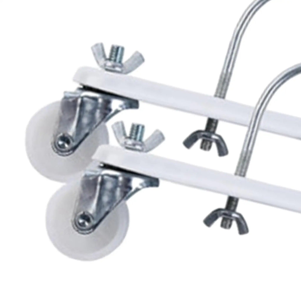 2Pcs Oil Filled Radiator Heater Caster Bracket Spare Parts Simple Installation 8.3inch Long Professional Sturdy Accessory Zpaxo