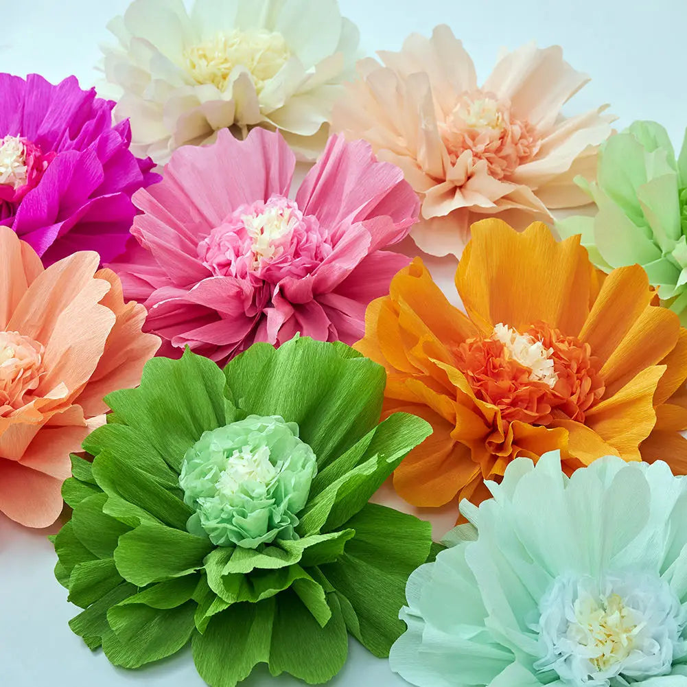 Giant Tissue Paper Flowers Large Crepe Decorations Home Mother's Day