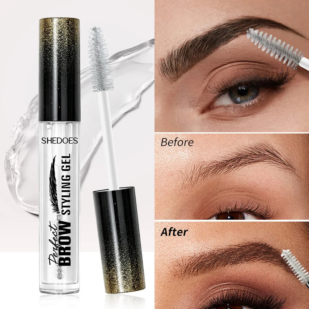 Transparent Styling Eyebrow Gel Waterproof Durable Natural Wild Shape