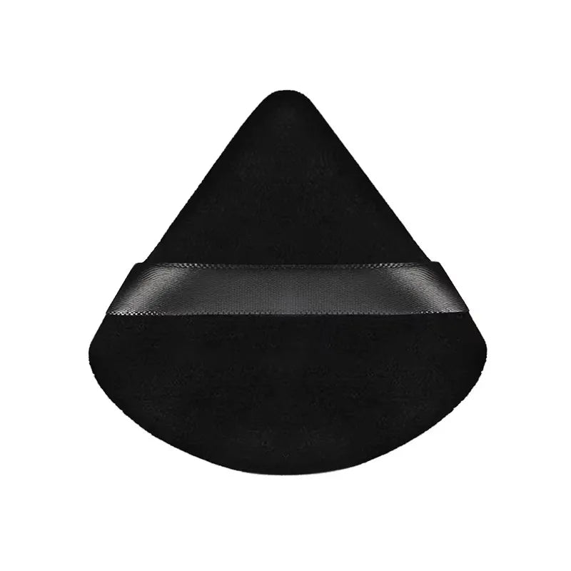 Velvet Triangle Powder Puff Set – Soft Makeup Sponge for Face