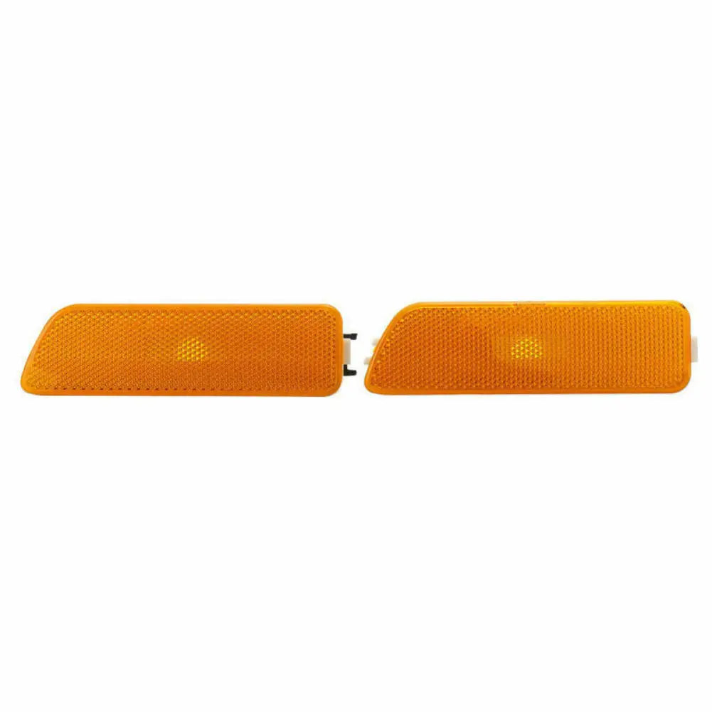 1 Pair Car Front Bumper Side Marker Lights Indicators Left Right Turn