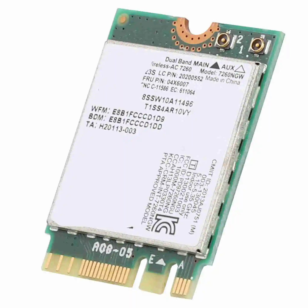 Network Card Intel Dual Frequency Wireless 7260 AC 867Mbps Special