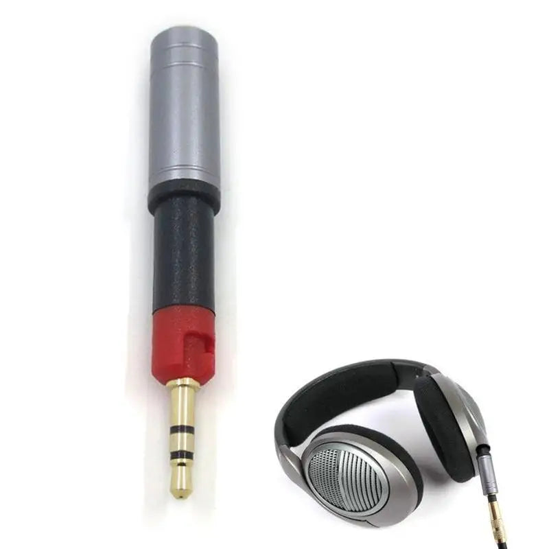 652F 5.4cm Length Portable Gold-Plated Adapter Plugs for ATH-M70X M40X M50X M60X for Zpaxo