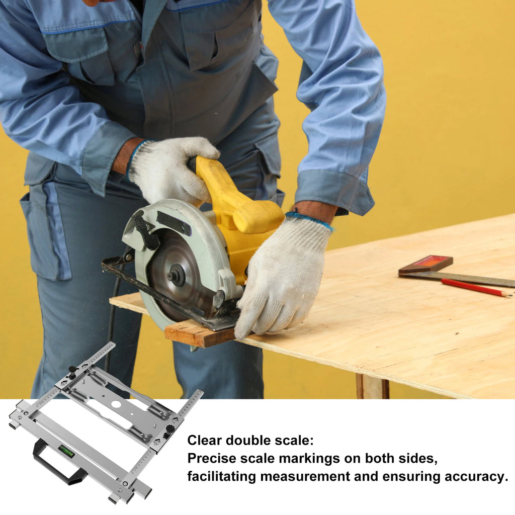 Cutting Machine Edge Guide Positioner Adjustable Edge Guide Positioning Cutting Board Tool Stainless Steel Edge Guide Positioner Zpaxo