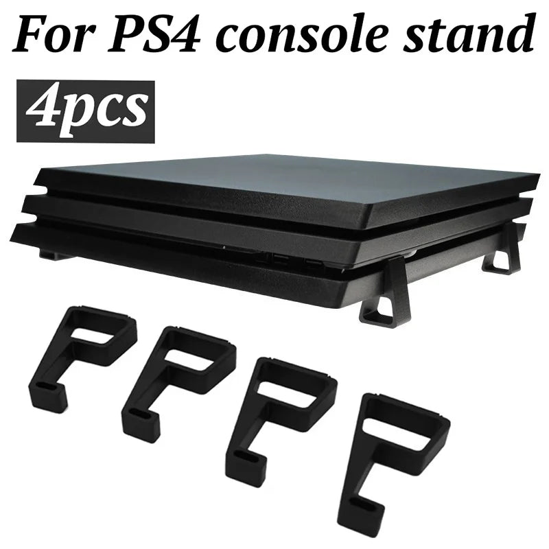 Horizontal Console Holder Cooling Bracket Mounted Stand PS4 Slim