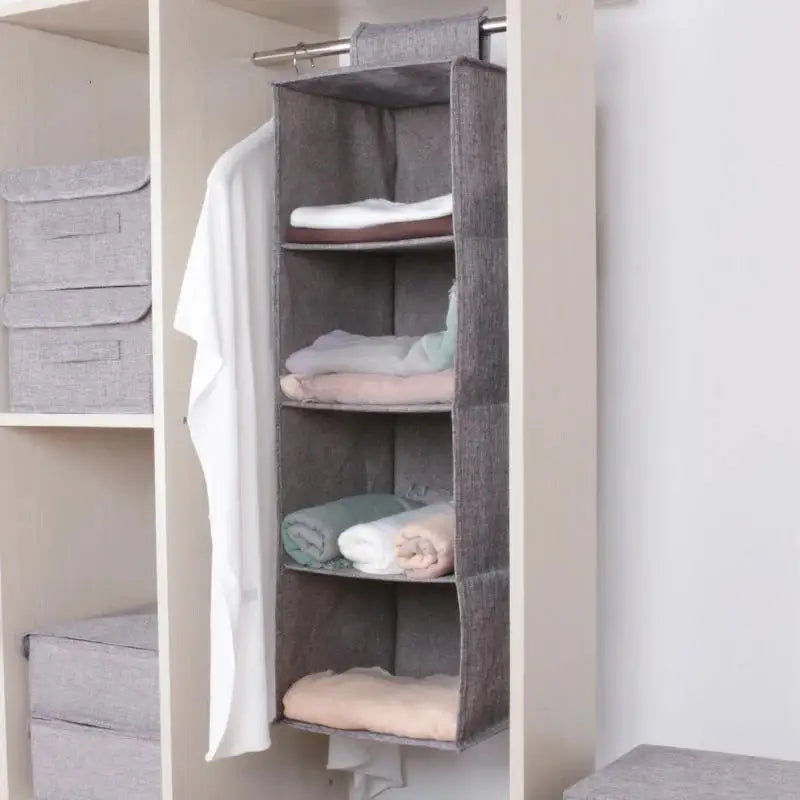 1 3 4 Layer Storage Hanging Bag Multifunctional Clothing Organizing