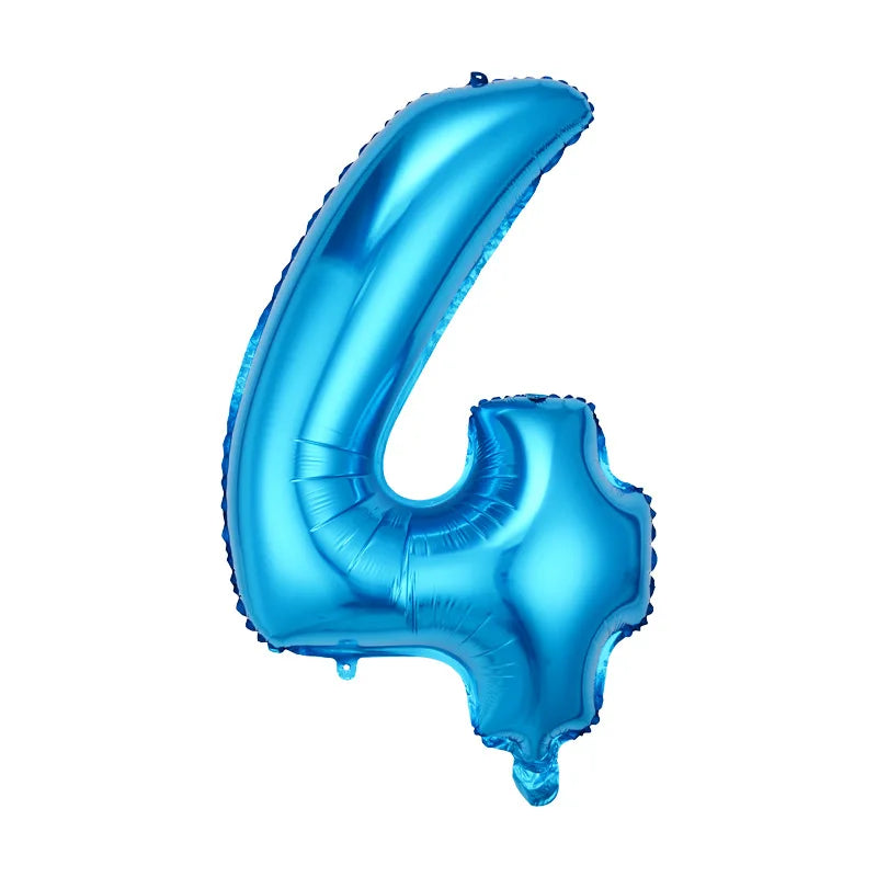 Large Motorcycle Foil Balloons Racing Car Balloon Boy Birthday Party Zpaxo NUMBER4 Other