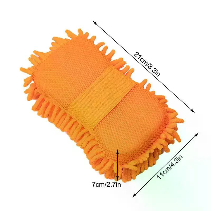 Microfiber Car Wash Sponge – Scratch-Free Auto Detailing