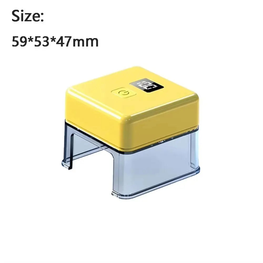 Mini Portable Nail Lamp UV LED Light Rechargeable Battery Digital Zpaxo