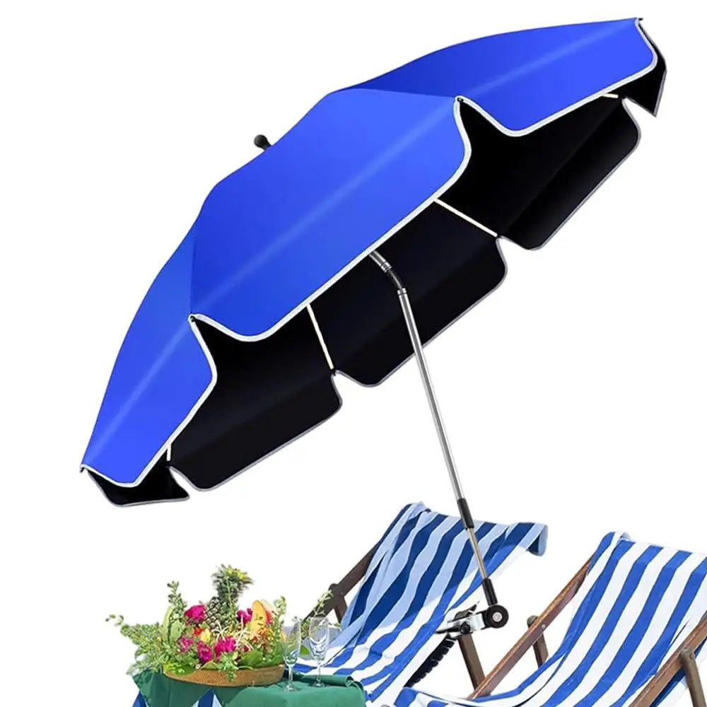 Umbrella For Chairs With Clamp 360 Adjustable UV Protection Clip On Shade Chair Railing Clamp Umbrella For Outdoor Camping Beach Zpaxo China Mainland 01