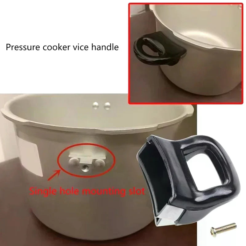 2PCS For Steamer Cookware Kitchen Accessories Side Handles Bakelite Pot Ears Replace Anti-scalding Pot Handle Zpaxo