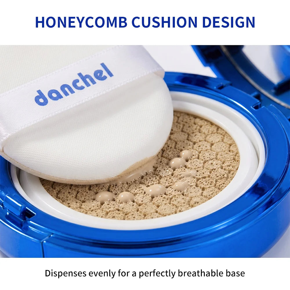 Collagen Hydro Air Cushion CC Cream Long Lasting Hydration Concealer Natural Dewy Finish Makeup Base Zpaxo