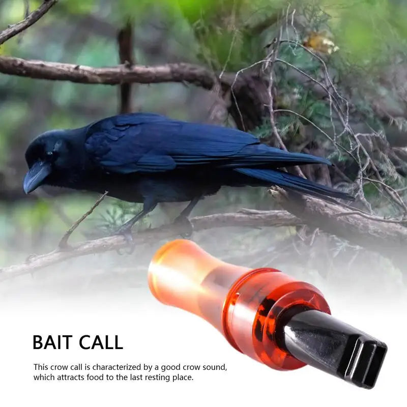 Crow Hunting Call Tools Authentic Bird Whistle Realistic Sounds Brown