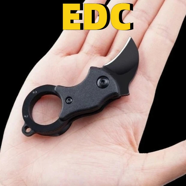 Mini EDC Keychain Knife – Stainless Steel Pocket Multitool
