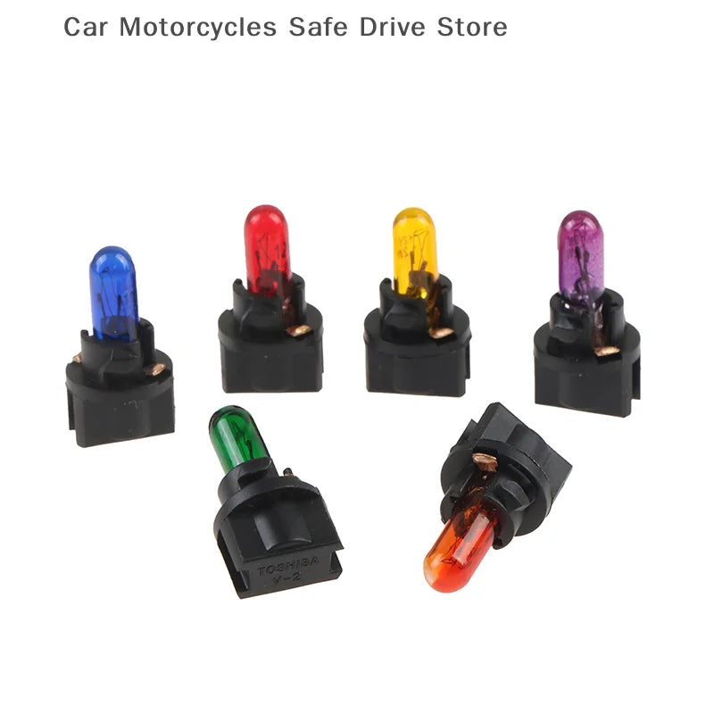 CM10PCS T5 5 Led Bulb W1 2WCar Interior Lights Dashboard Heating