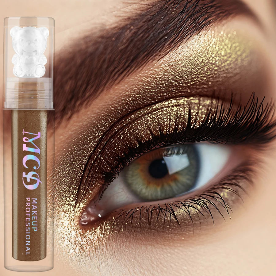 Pearlescent Eyeshadow Pencil Stick Brown Eye Shadow Pen Makeup