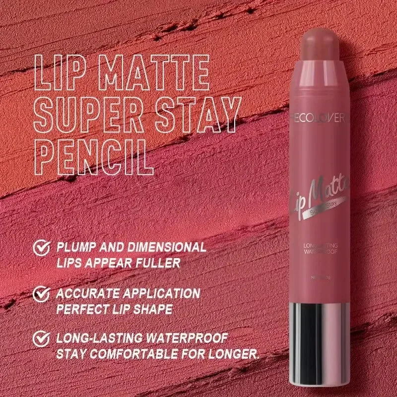 Lipstick Velvet Matte Multi-colour Waterproof No Fading Lipstick Lasting Lip Glosses Waterproof Makeup Zpaxo