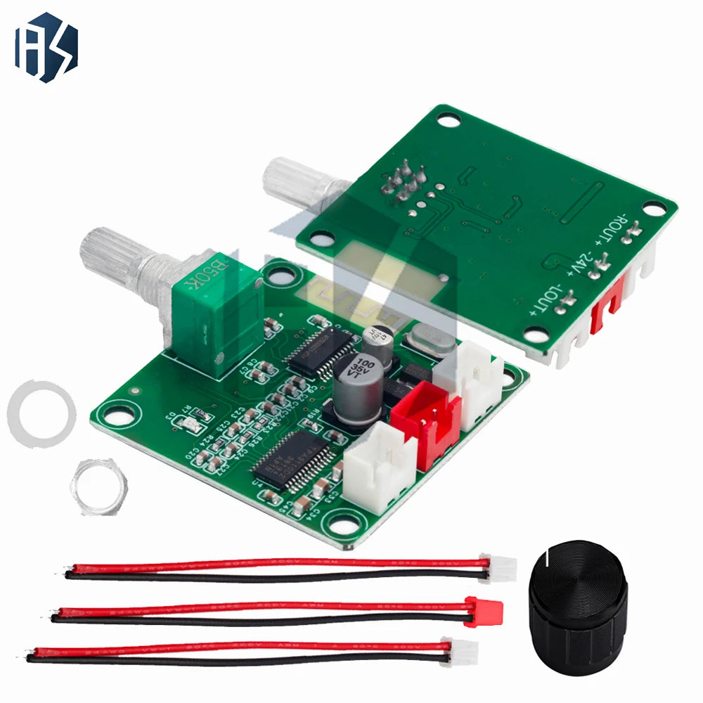 1~5PCS XH-A236 DC12-24V 5.0 Bluetooth digital amplifier board 30W+30W onboard TPA3110D2 amplifier chip 50K dual potentiometer Zpaxo
