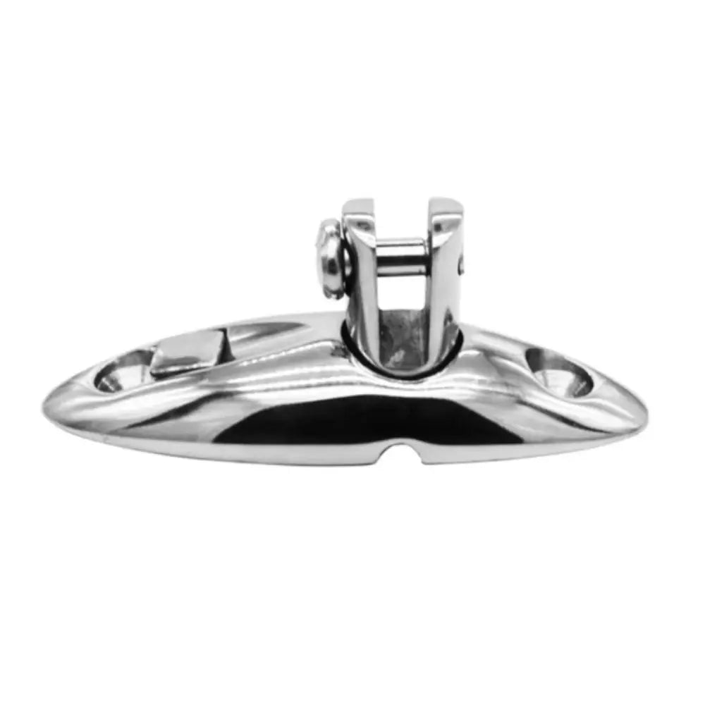 Solid 316 Stainless Steel Boat Swivel Deck Hinge 360 Degree Rotation Precision Swivel Marine Top Hardware Zpaxo