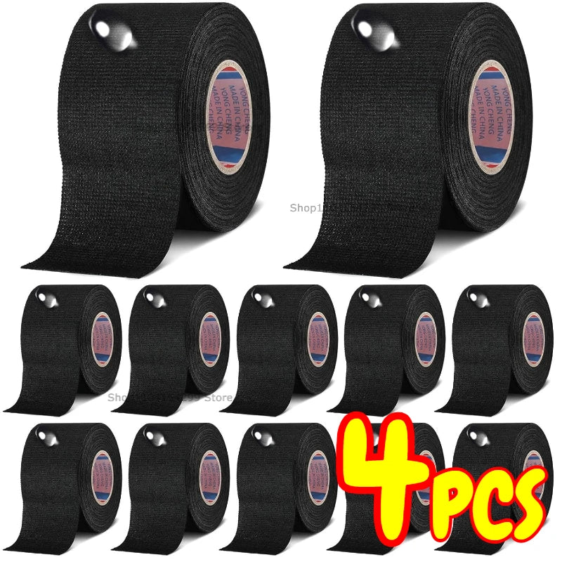 9/15/19/25mm Car Engine Compartment Car with High Temperature Resistance Insulation Flame Retardant Velvet Electrical Tape Cloth Zpaxo
