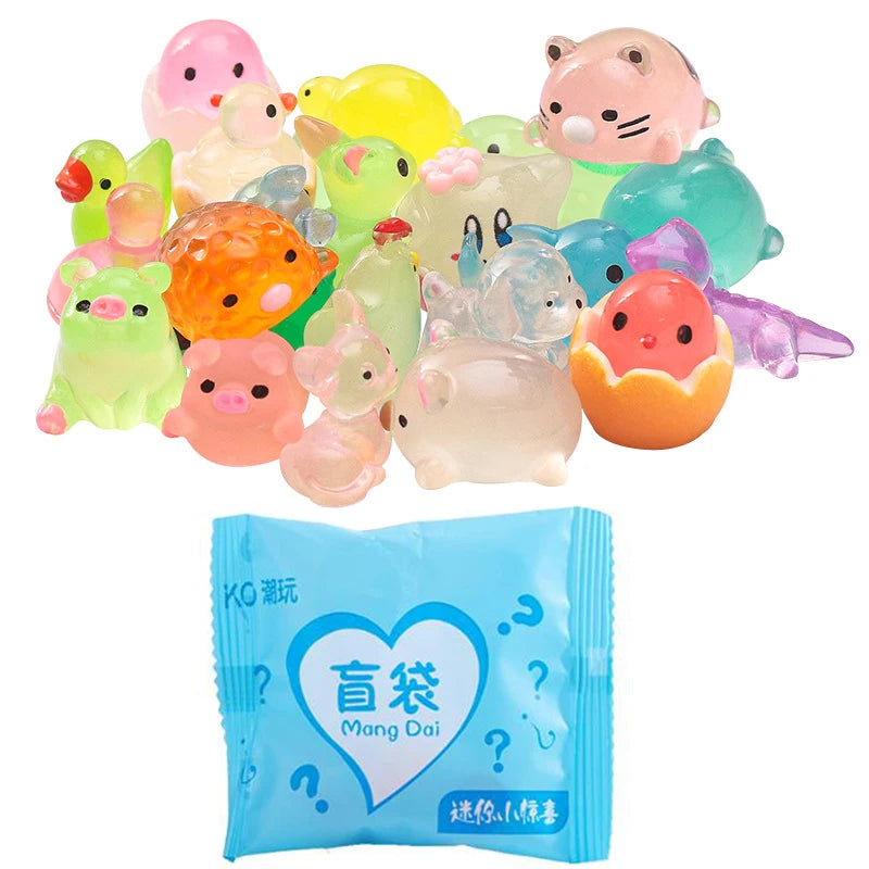 Cute Mini Simulation Animal Model Action Surprise Dolls Lovely