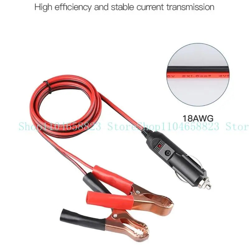 Alligator Clamp Male Cigarette Lighter Extension Cable Car Battery Zpaxo China Mainland