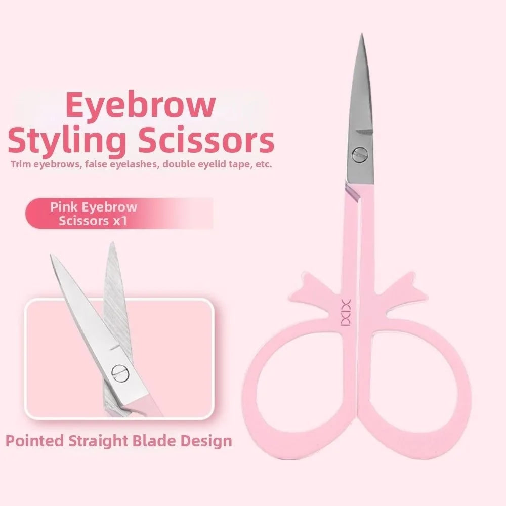 Small Eyebrow Trimming Scissors Portable Natural Sharp Dead Skin Zpaxo Eyebrow Scissors