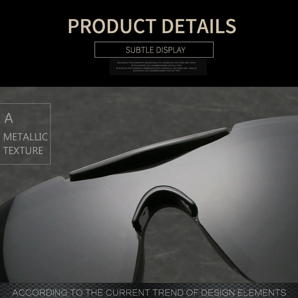 Sports Men Sunglasses Road Cycling Glasses Mountain Riding Protection Goggles Eyewear Mtb Bike Fishing Camping Outdoor Glasses Zpaxo