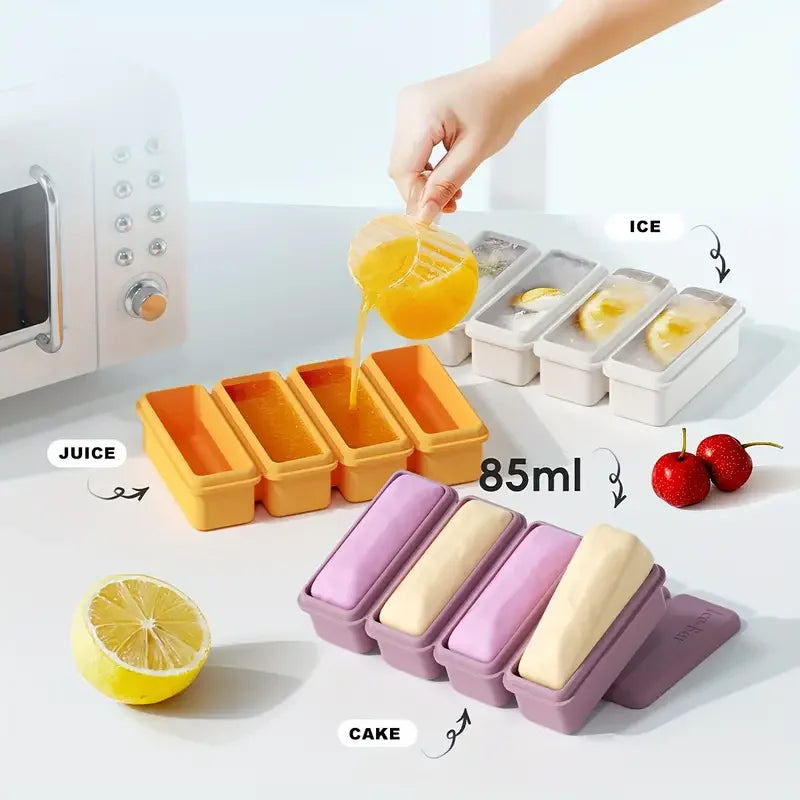 Summer Essentials: Silicone Ice Cube Tray - Bpa Not Included, Easy to Release, Suitable for Iced Drinks and Whiskey Zpaxo
