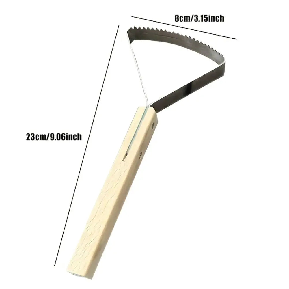 Heavy-Duty Manual Weed Cutter – Piercing Tip & Root Puller Manual Weeding Tool Zpaxo