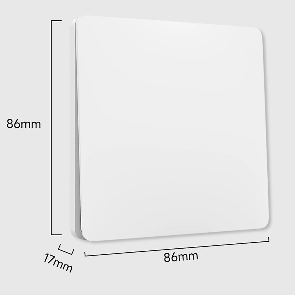 RF 433 92MHz Frameless Large Panel Self Powered Wireless Switch