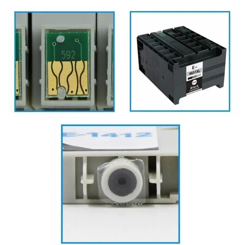 652F T8651 T8651XL Black Cartridge Replacement For WorkForce WF-M5190DW BAM/WF-M5191/WF-M5193/WF-M5690DWF/WF-M5690DWF Zpaxo
