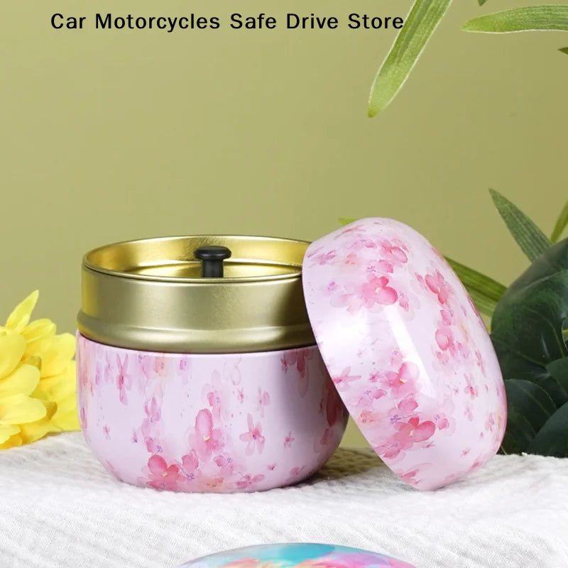 CMSmall Portable Storage Boxes Tea Caddy Box Containers Candle Cans