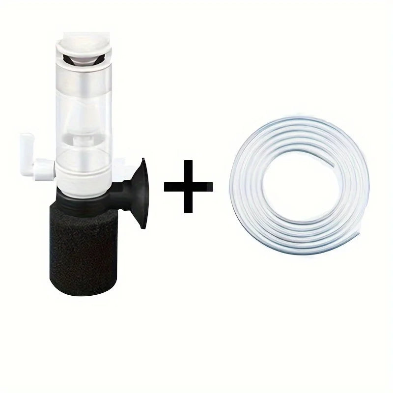 Mini Aquarium Air Pump Filter Internal Multi-layer Purifier Fish Tank