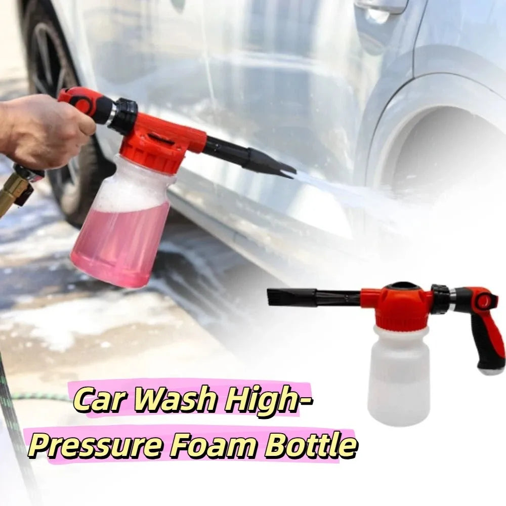 Large-capacity Car Wash Foam Tool Transparent Watering Can Portable Zpaxo