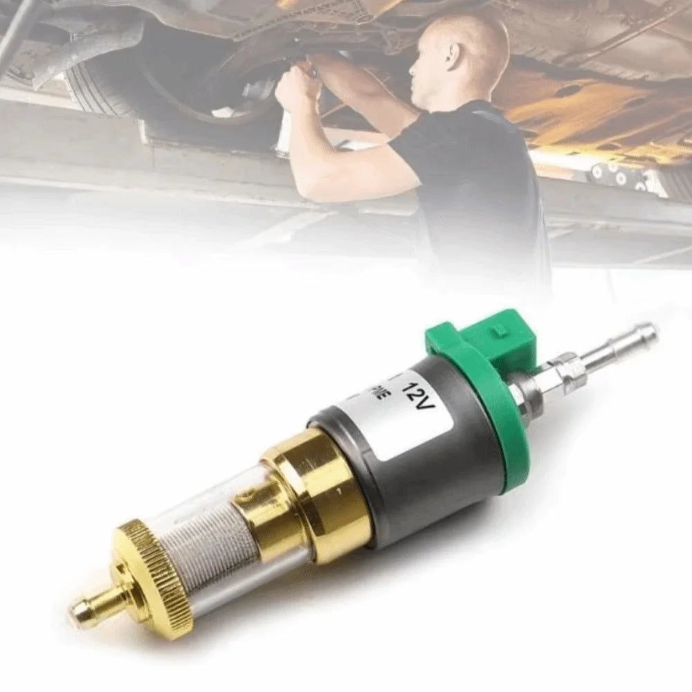 12V Fuel Pump Energy Saving Quick Warmth Car Air Diesel Parking Oil Pump Ultra-low Noise Stainless Steel Quiet Diesels Heater Zpaxo