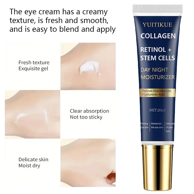 Collagen & Retinol Eye Cream 20ml – Firms & Smooths Eye Area Eye Cream Zpaxo