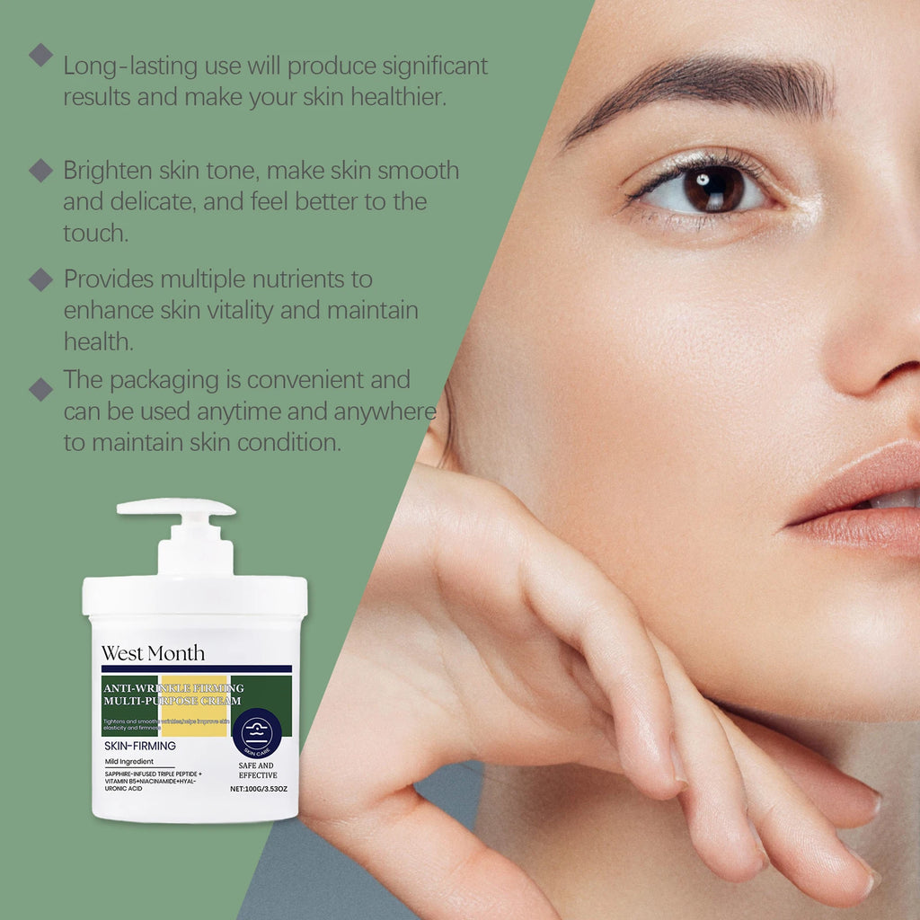 Firming Face Cream Deep Moisturizing Fade Fine Lines Reduce Dryness Soothing Repairing Anti-Wr-inkles Soft Tender Nourish Cream Zpaxo