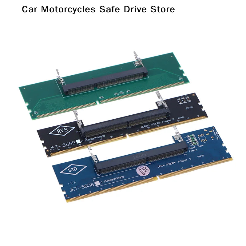DDR3 DDR4 DDR5 Laptop Desktop Memory Adapter Card RAM Connector DIMM