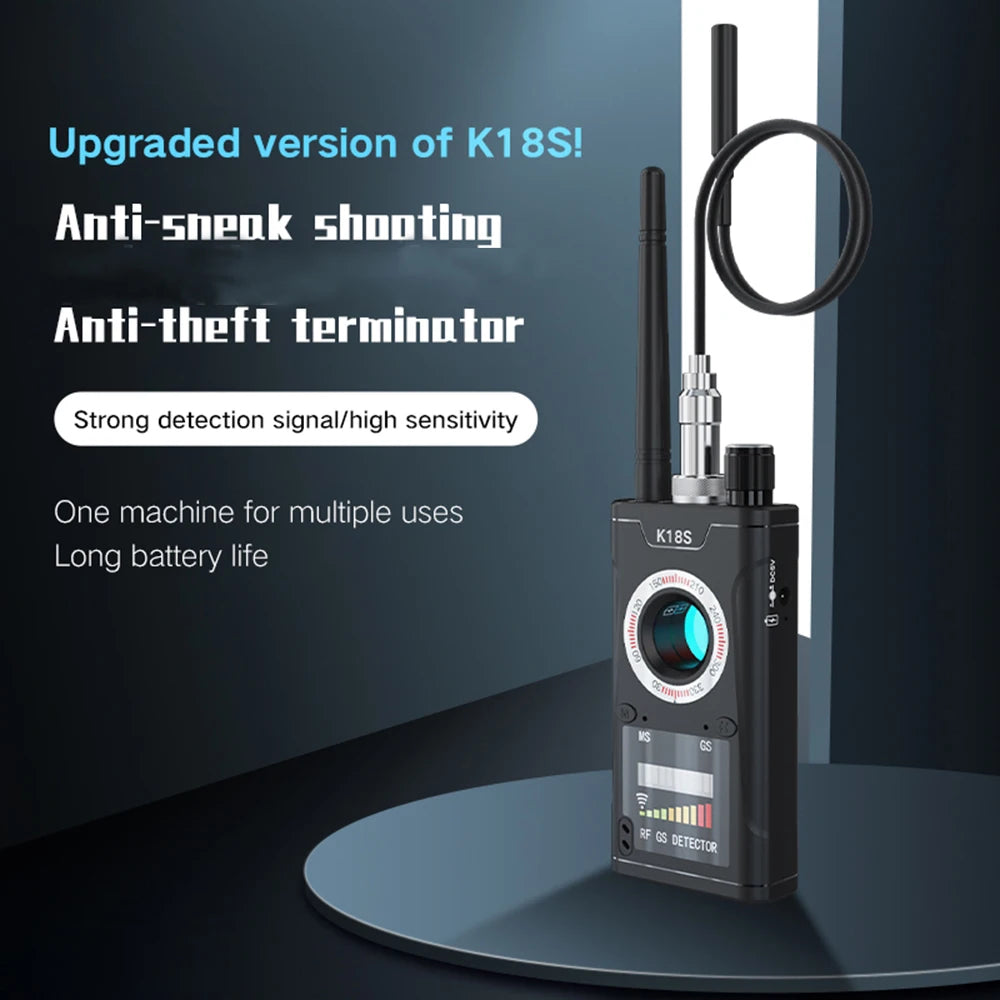 Multi-function Anti Mini Audio Camera K18S Detector Bug Finder GSM Zpaxo
