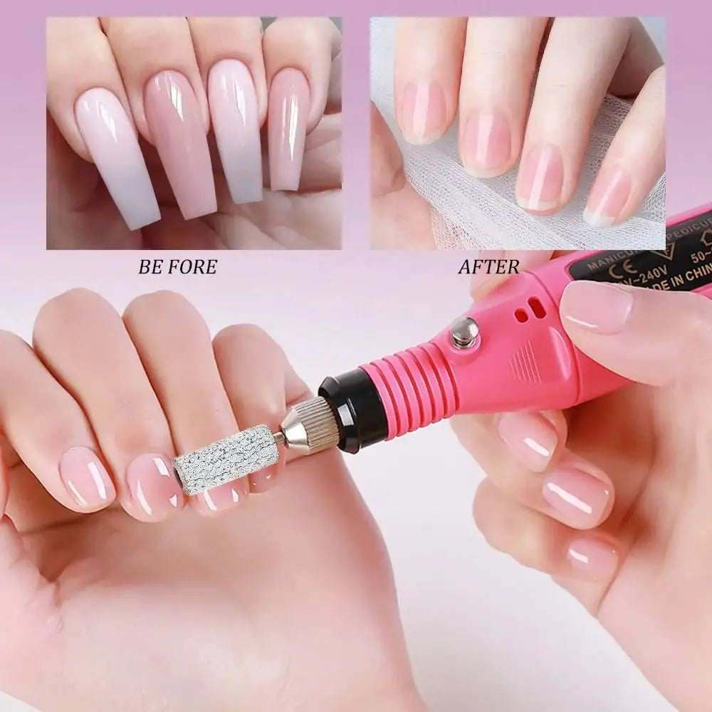 120 180 240 Grit Nail Machine Buffing Ring Remove Dead Skin Calluses Zpaxo