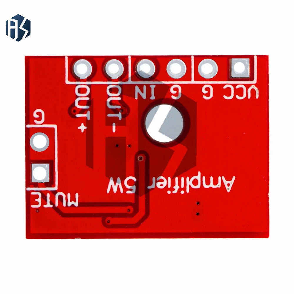 5V 5W XS9871 Single Channel Class AB Audio Amplifier Board Compact Zpaxo