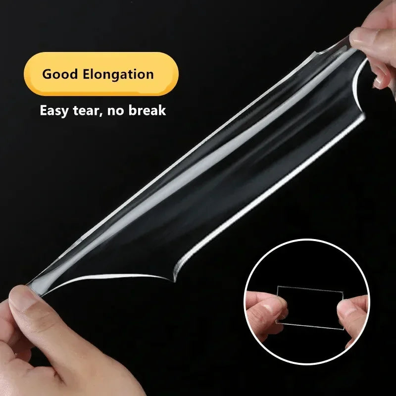 Double Contact Nano Tape Powerful Extra Strong Sided Adhesive for Kitchen and Bathroom Waterproof and Cleanable Tool Zpaxo