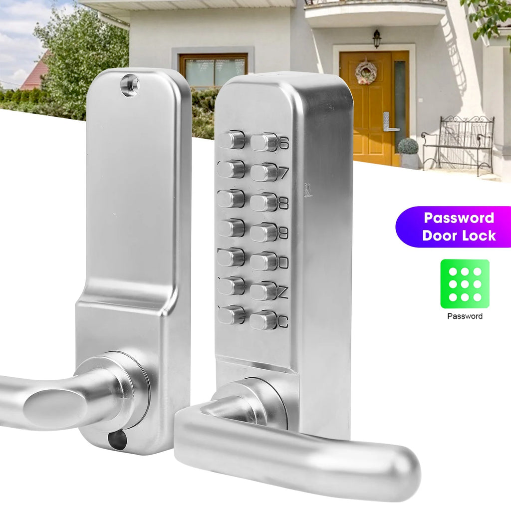 Home Security Device Keyless Entry Smart Mechanical Door Lock Digital