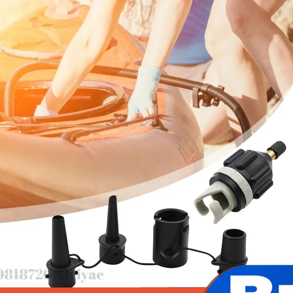 Air Valve Adaptor SUP Board Inflatable Pump Adapter Paddle Boat Kayak