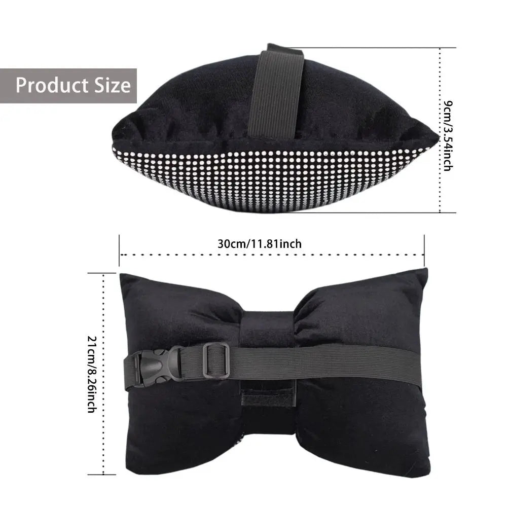Rhinestone Crystal Bow Car Headrest Bling Neck Rest Bowknot Pillow Zpaxo