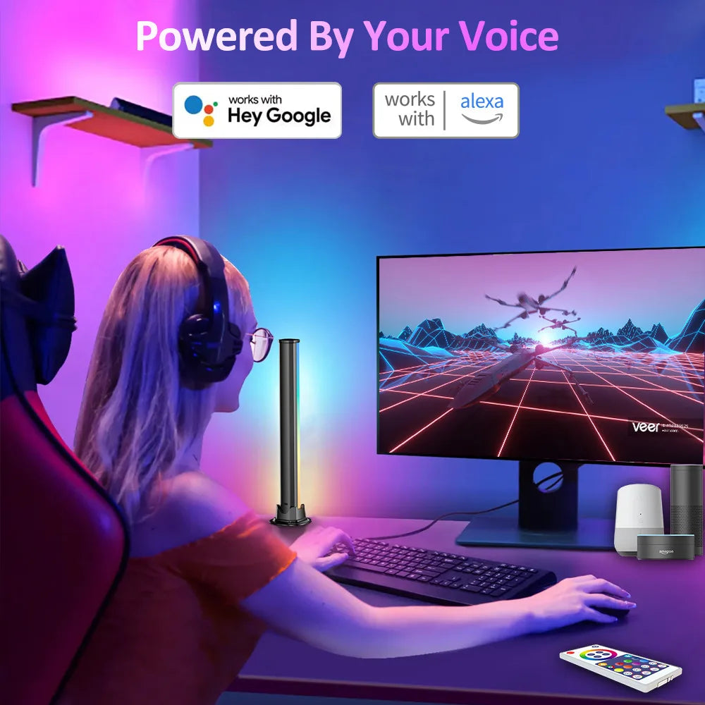 RGB Dimmable USB Ambient Night Light – Desktop Mood Lamp RGB Ambient Mood Light Zpaxo